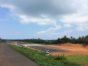 Newly built airport